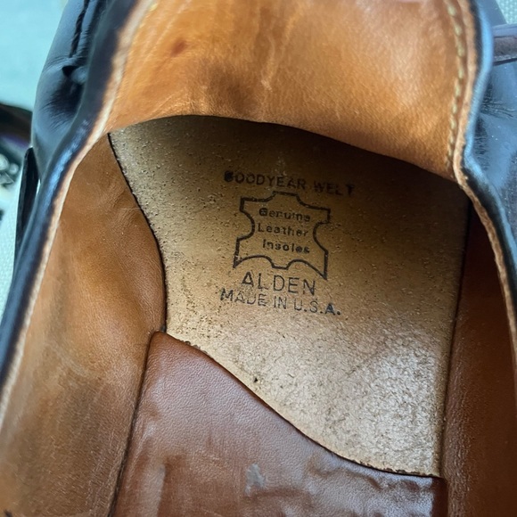 Mens Alden New England Tassel Loafers - Picture 9 of 9